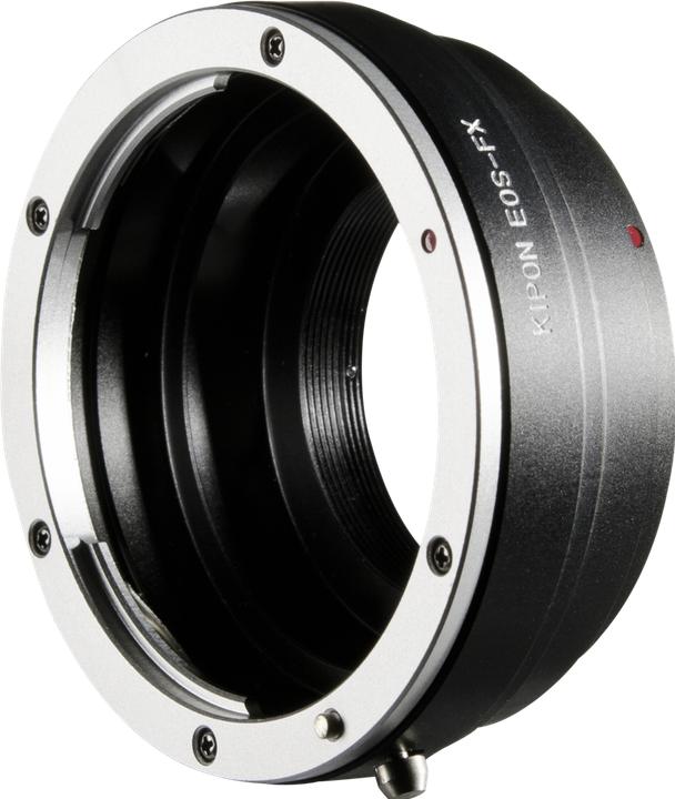 Produktbild Kipon Adapter Canon EF Objektiv an Fuji X Mount Kamera