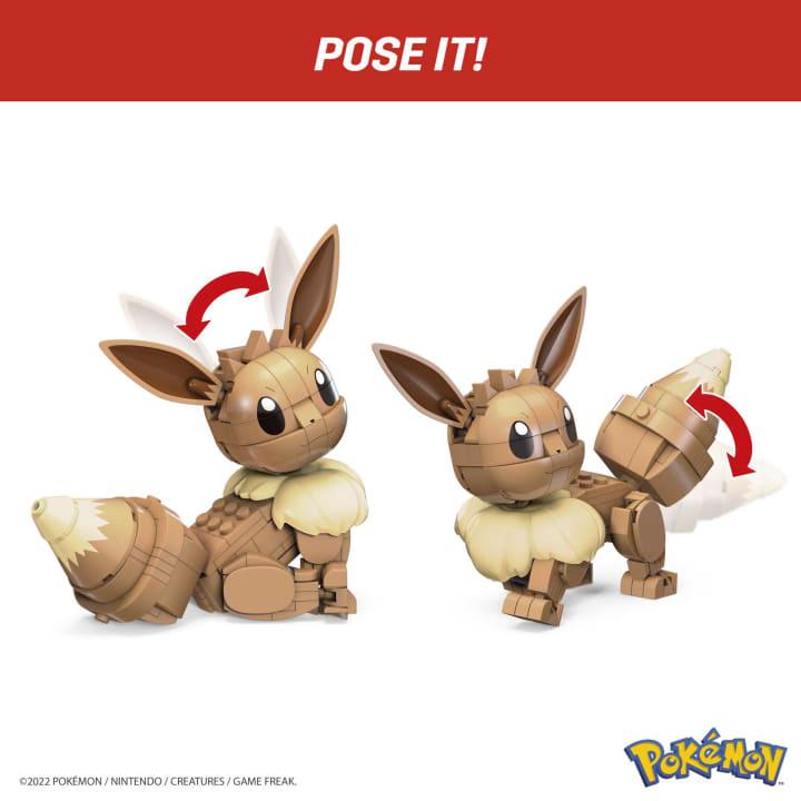 Actual product image Mega Construx Pokémon Build & Show Eevee