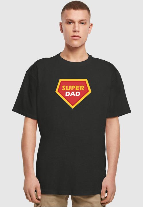 Produktbild Merchcode Fathers Day - Super dad Heavy Oversize Tee - 113033 (S)