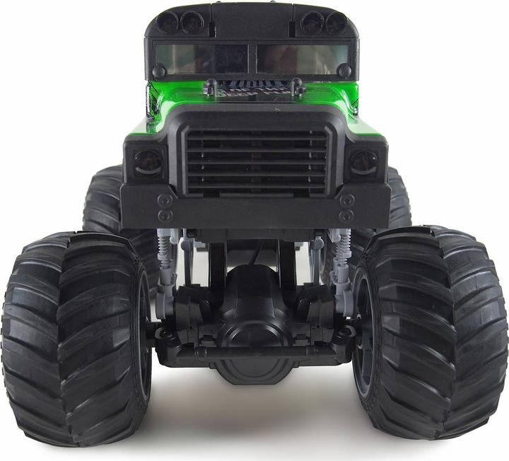 Actual product image Amewi Crazy Schoolbus Electric Brushed Monster Truck 2WD 1:16 RTR green