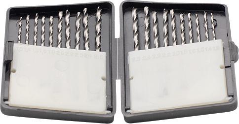 Actual product image Donau HSS drill bit set (1.3 mm, 2.2 mm, 2.3 mm, 1.4 mm, 1.8 mm, 1.6 mm, 2 mm, 1.5 mm, 2.5 mm, 2.4 mm)