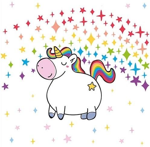 Produktbild Ambiente Einhorn (20 Stk., 33 x 33 cm)