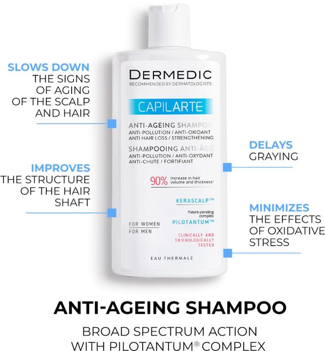 Immagine prodotto Dermedic Shampoo Capilarte 300 Ml (300 ml)