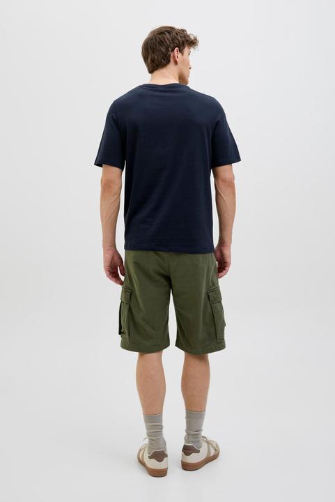 Actual product image Jack & Jones Jjhawaii Shape Tee Ss Crew Neck Ln (S)