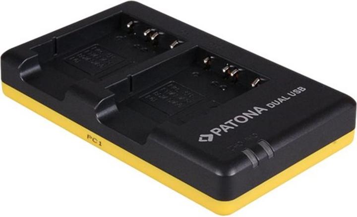 Actual product image Patona Charger Dual USB NP-BG1 (Camera battery charger)