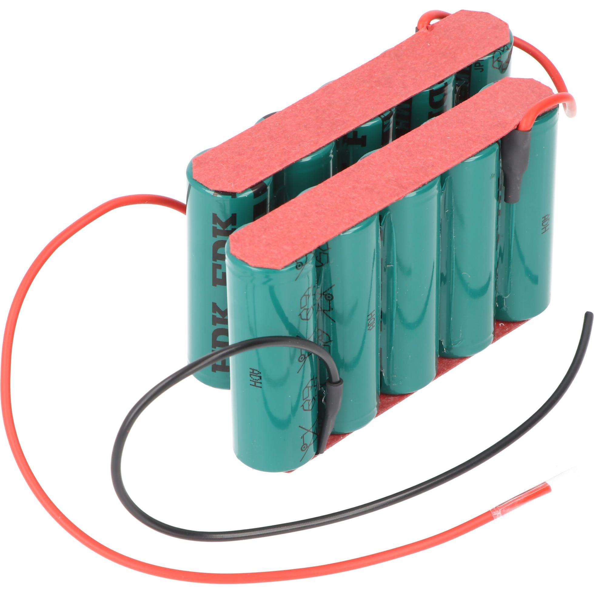 XCell Kranakku NiCd 2x 6V 1400mAh ersetzt Teledirigent Loksteuerung 2464MX (6 V, 1400 mAh)