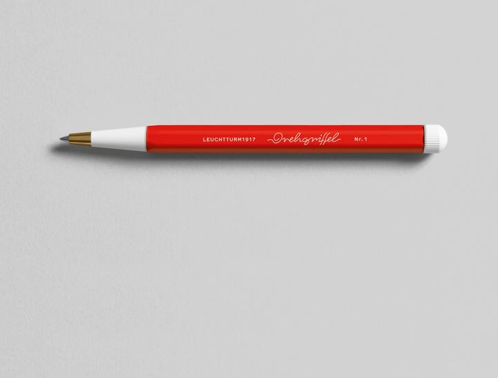 Actual product image Leuchtturm1917 Gelschreiber Drehgriffel 0.5 mm, Rot (Red, 1 x)
