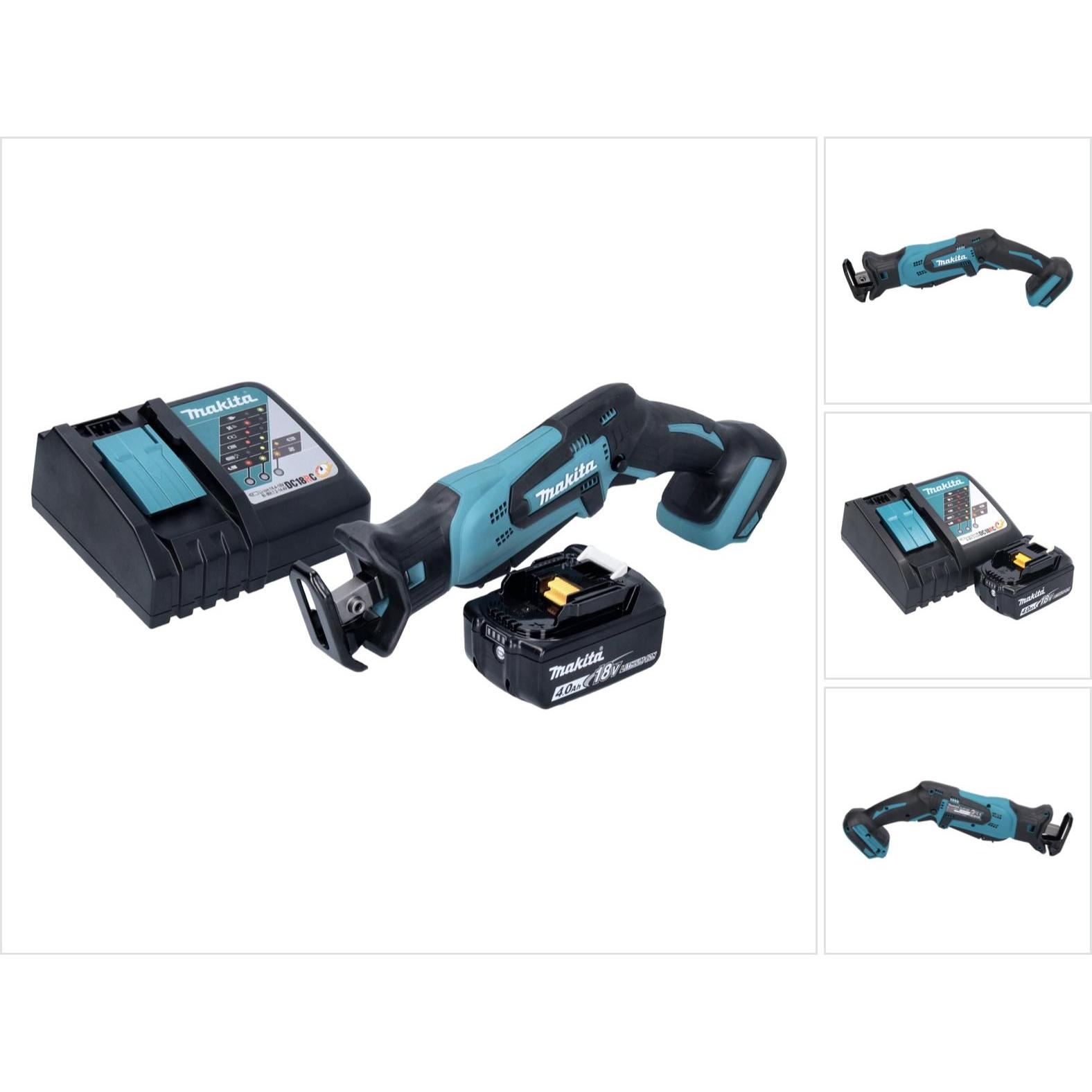 Makita, Säbelsäge, DJR 185 RM1 Akku Recipro Säbelsäge 18 V + 1x Akku 4,0 Ah + Ladegerät