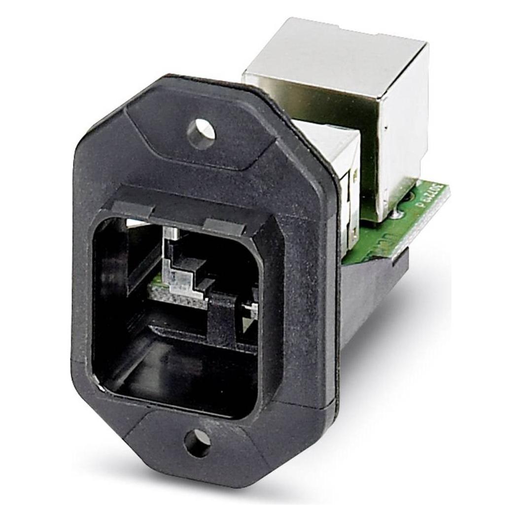 Phoenix Contact VS-PPC-F1-RJ45-POBK-1RF-BU/BU, Elektronikkabel + Stecker, Schwarz