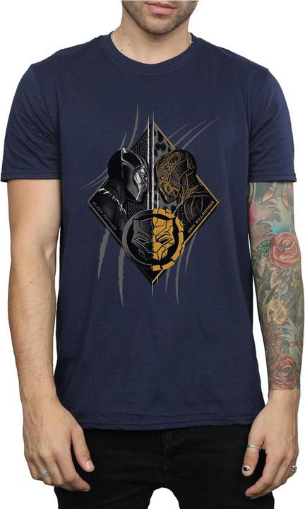 Image du produit Mens Black Panther Vs Killmonger T-Shirt (L)
