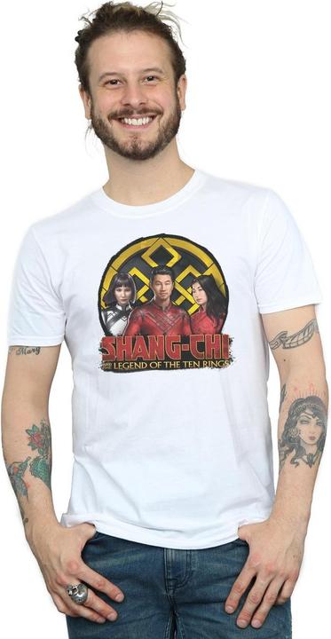 Image du produit - T-shirt SHANG-CHI AND THE LEGEND OF THE TEN RINGS GROUP LOGO EMBLEM - Homme (4XL)