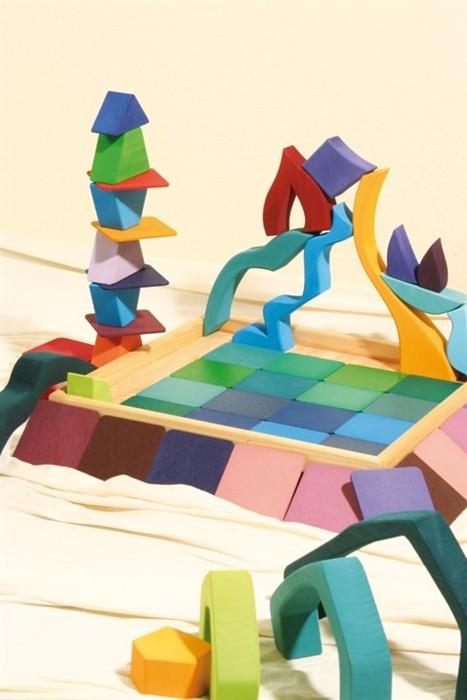 Actual product image Grimm's Small four elements construction kit