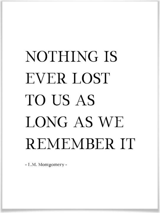 Actual product image Trenddeko Nothing is ever lost... (100 x 120 cm)