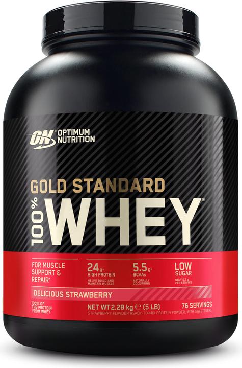 Optimum Nutrition 100 Whey Gold Standard (Fraise, 1 pcs, 2536 g)