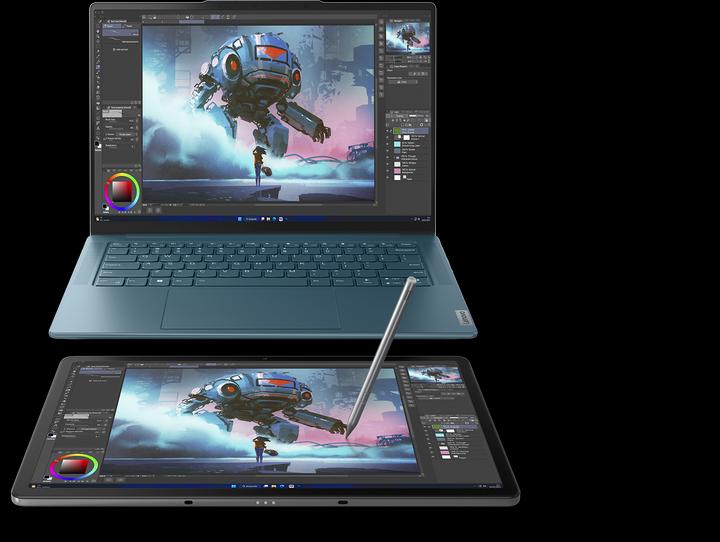 Actual product image Lenovo Tab P12 (WLAN only, 12.70", 256 GB, storm grey)