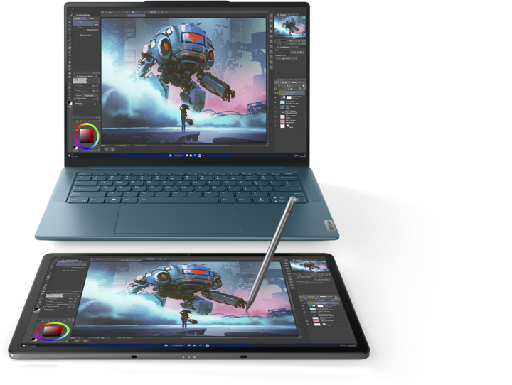 Produktbild Lenovo Tab P12 (nur WLAN, 12.70", 256 GB, Storm Grey)