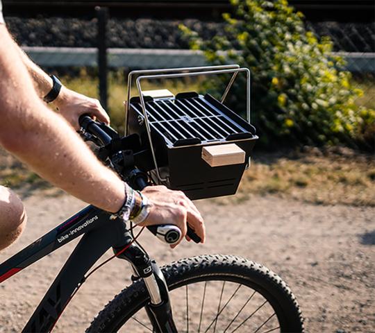 Produktbild Knister Fahrradhalterung zu Grill