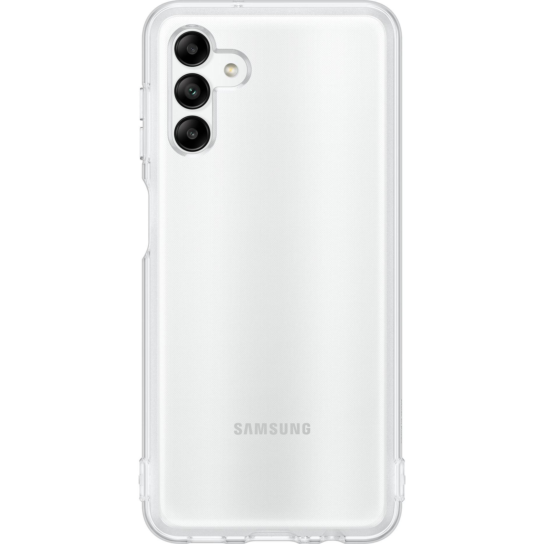 Samsung Soft Clear Cover (Samsung Galaxy A04S), Smartphone Hülle, Transparent