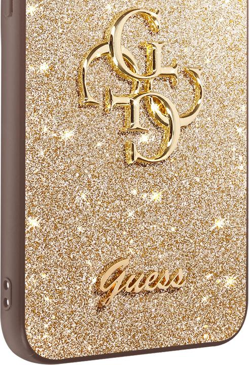 Produktbild Guess GUHCS23FEHG4SGD S23 FE S711 złoty/gold hardcase Glitter Script Big 4G (Samsung Galaxy S23 FE)