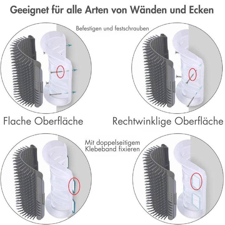 Produktbild Suba Katzenbürste Wand Ecke (Katze)
