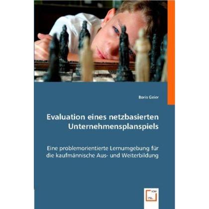 Evaluation eines netzbasierten Unternehmensplanspiels, Fachbücher