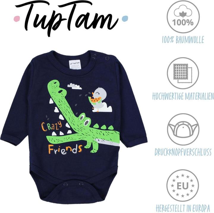 Produktbild TupTam Langarmbody - 5er Set (80)