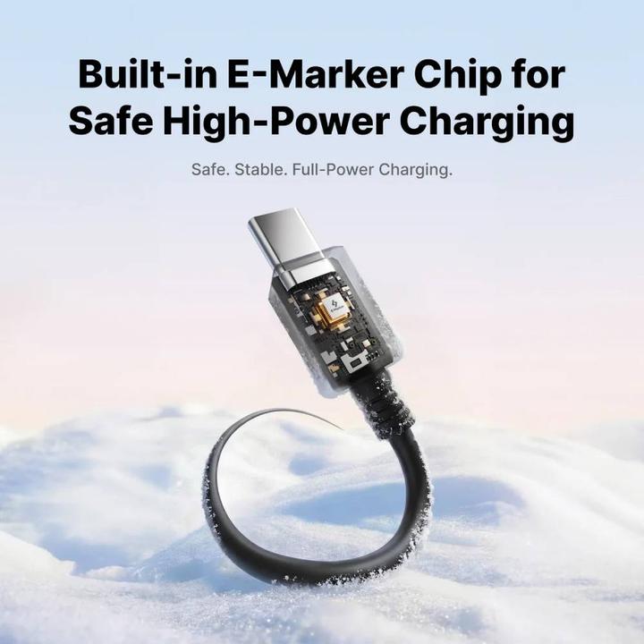Produktbild Sharge 240W Schnellladekabel 3 m BLA (3 m, USB 2.0, 240 W)