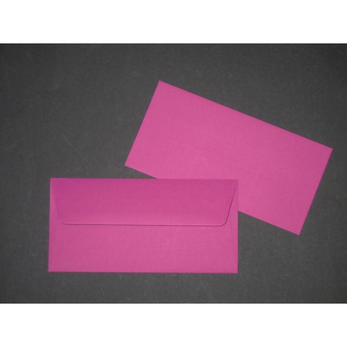 Thumbnail - Blanke, Briefumschlag, Briefumschläge DINlang 100g/qm gummiert VE=100 Stück amarena (110 x 220 mm, 100 x)