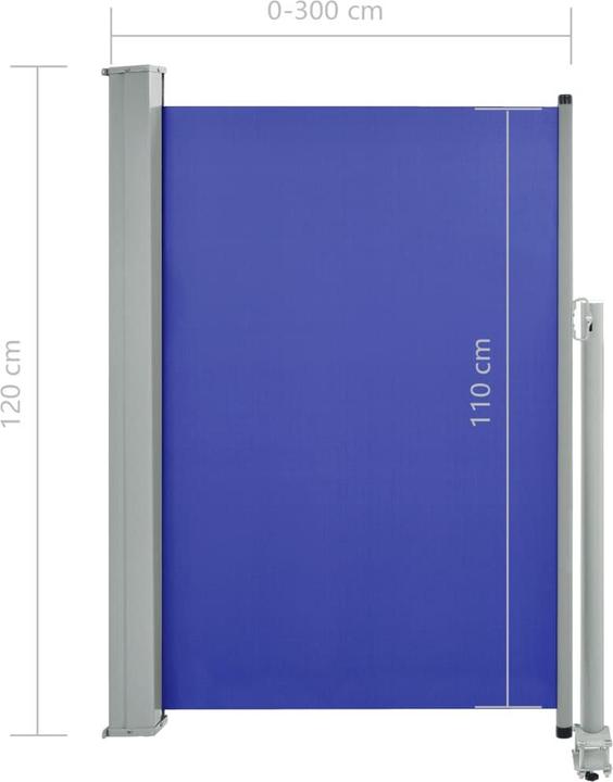 Produktbild vidaXL Seitenmarkise (3 m)