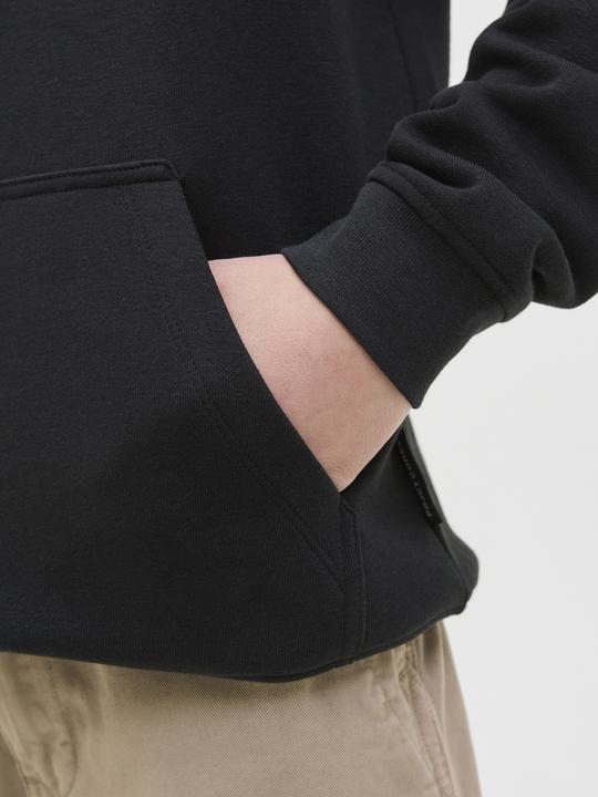 Actual product image Jack & Jones Jcotier Front Print Sweat Hood Sn Jnr (176)