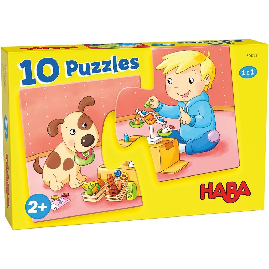 Haba Puzzles – Mein Spielzeug (2 Teile)
