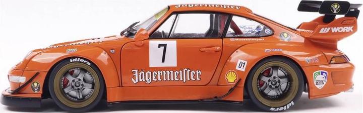 Produktbild Solido 1:18 RWB BODYKIT JÄGERMEISTER orange