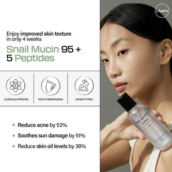 Actual product image HelloSkin Jumiso Snail Mucin 95 Peptide Facial Essence (140 ml)