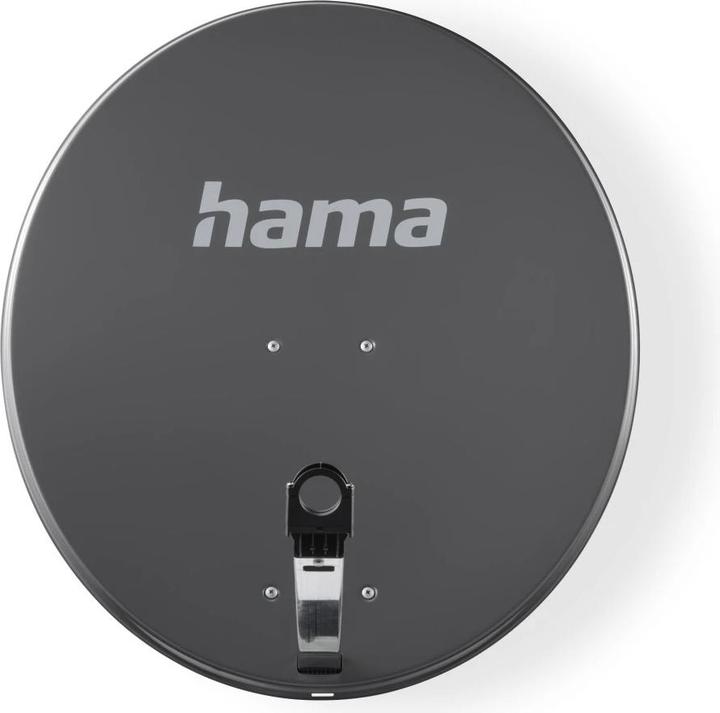 Hama SAT-Antenne, 80 cm, Anthrazit (Parabolantenne, DVB-S / -S2)