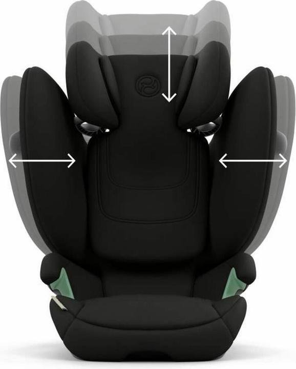Actual product image Cybex Solution G2 I-Fix (Child seat, ECE R129/i-Size Standard)