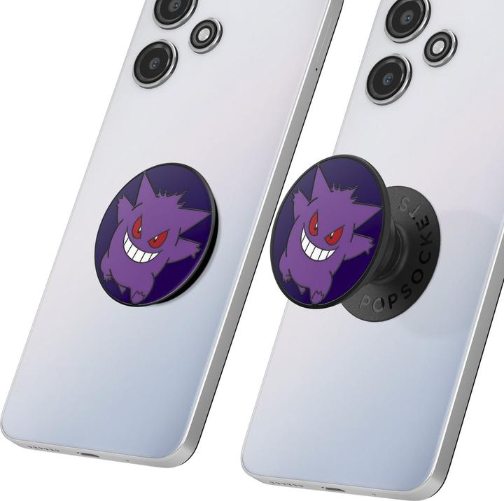 Image du produit PopSockets PopGrip Premium Enamel Glow In the Dark Gengar (émail brillant)