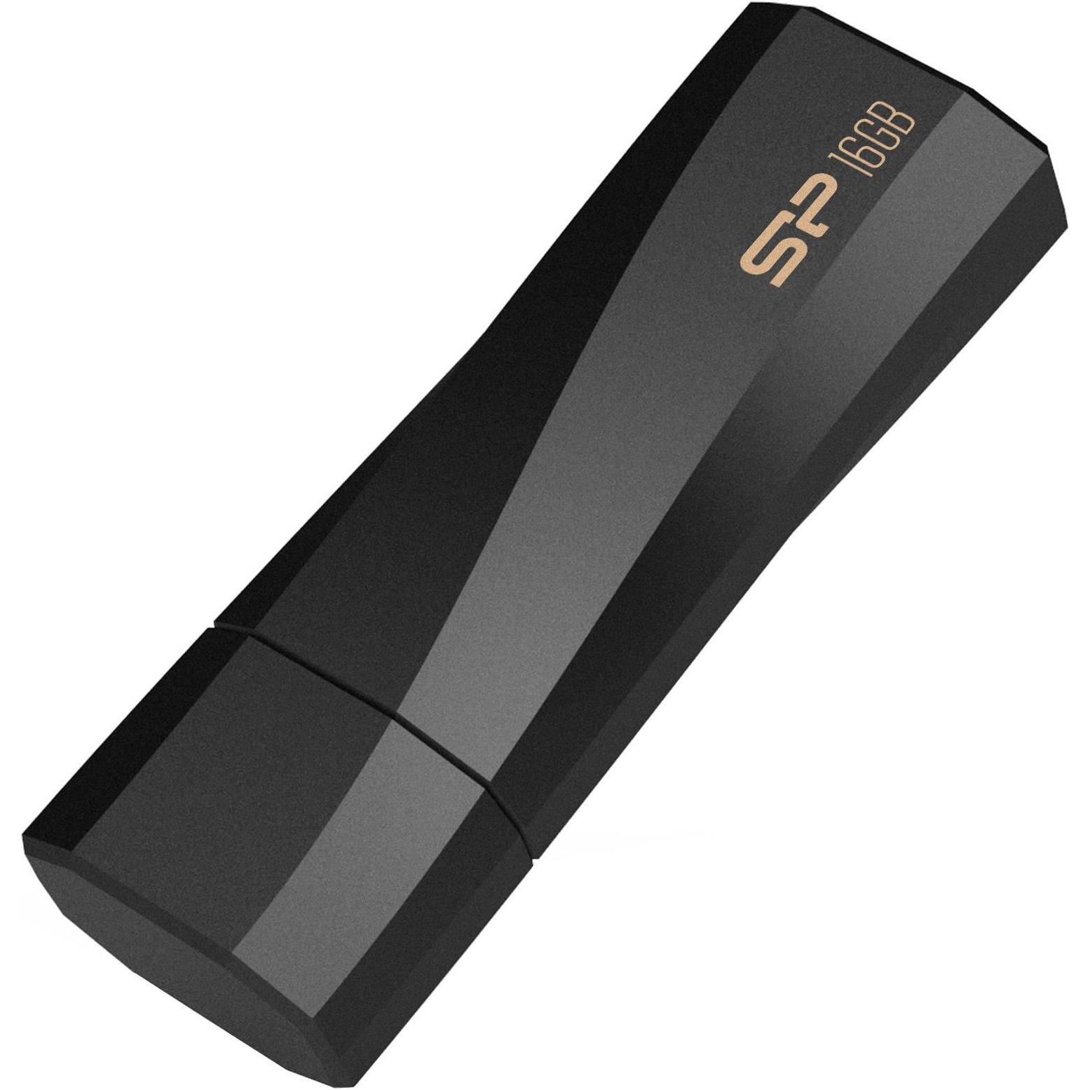 Thumbnail - Silicon Power COMPUTER & COMMUNICAT memory USB Blaze B07 16GB USB 3.2 antibacterial (16 GB, USB 3.2), USB Stick, Schwarz