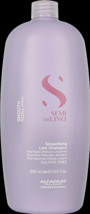 Produktbild Alfaparf SEMI DI LINO SMOOTH smoothing low shampoo 1000 ml (1000 ml, Flüssiges Shampoo)