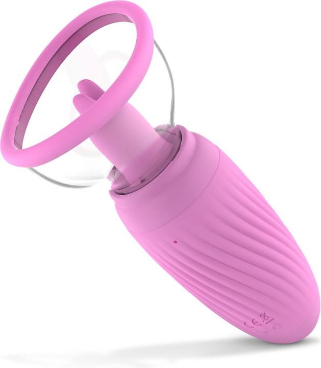 Actual product image Teazers Suction Cup with Clitoris Vibrator