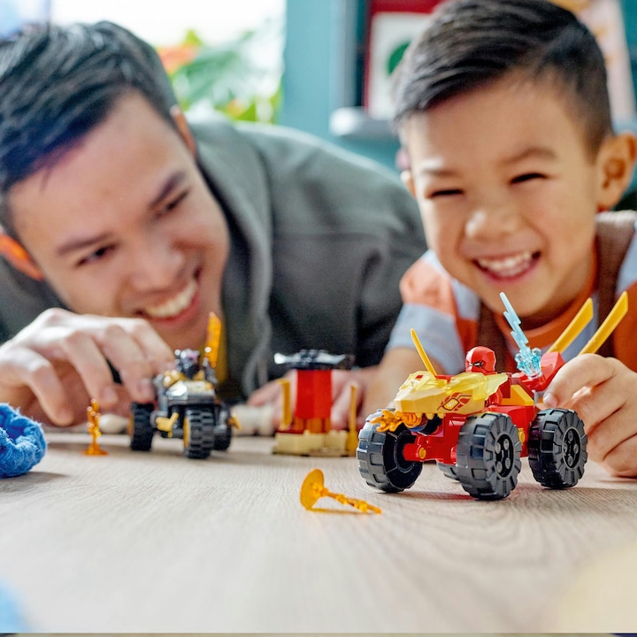 Immagine prodotto LEGO 71789 Inseguimento con lo speedster di Kai e la moto di Ras (71789, LEGO Ninjago)