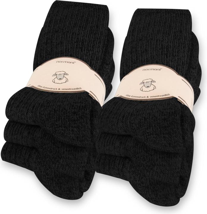 Actual product image Normani 6 pairs Norwegian sheep wool socks (pack of 6, 35 - 38)