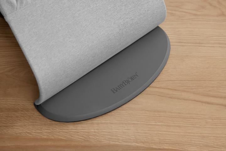 Actual product image BabyBjörn Bliss rocker, woven, light grey mélange