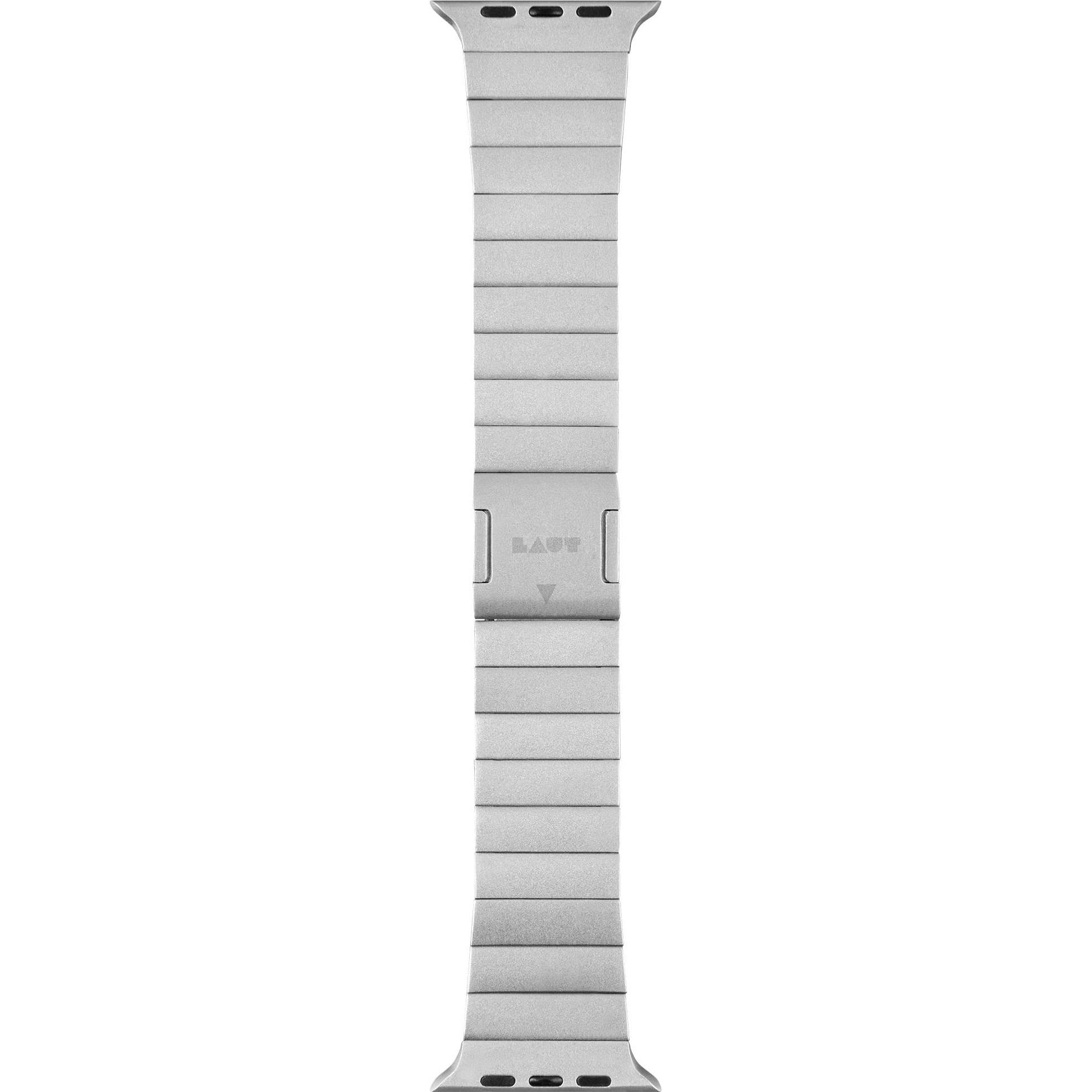 Thumbnail - Laut LINKS 2.0 Armband 42/44/45/49mm (42 mm, 44 mm, 45 mm, 49 mm, Metall, Apple Watch Series 8, Apple Watch Series 6, Ap...