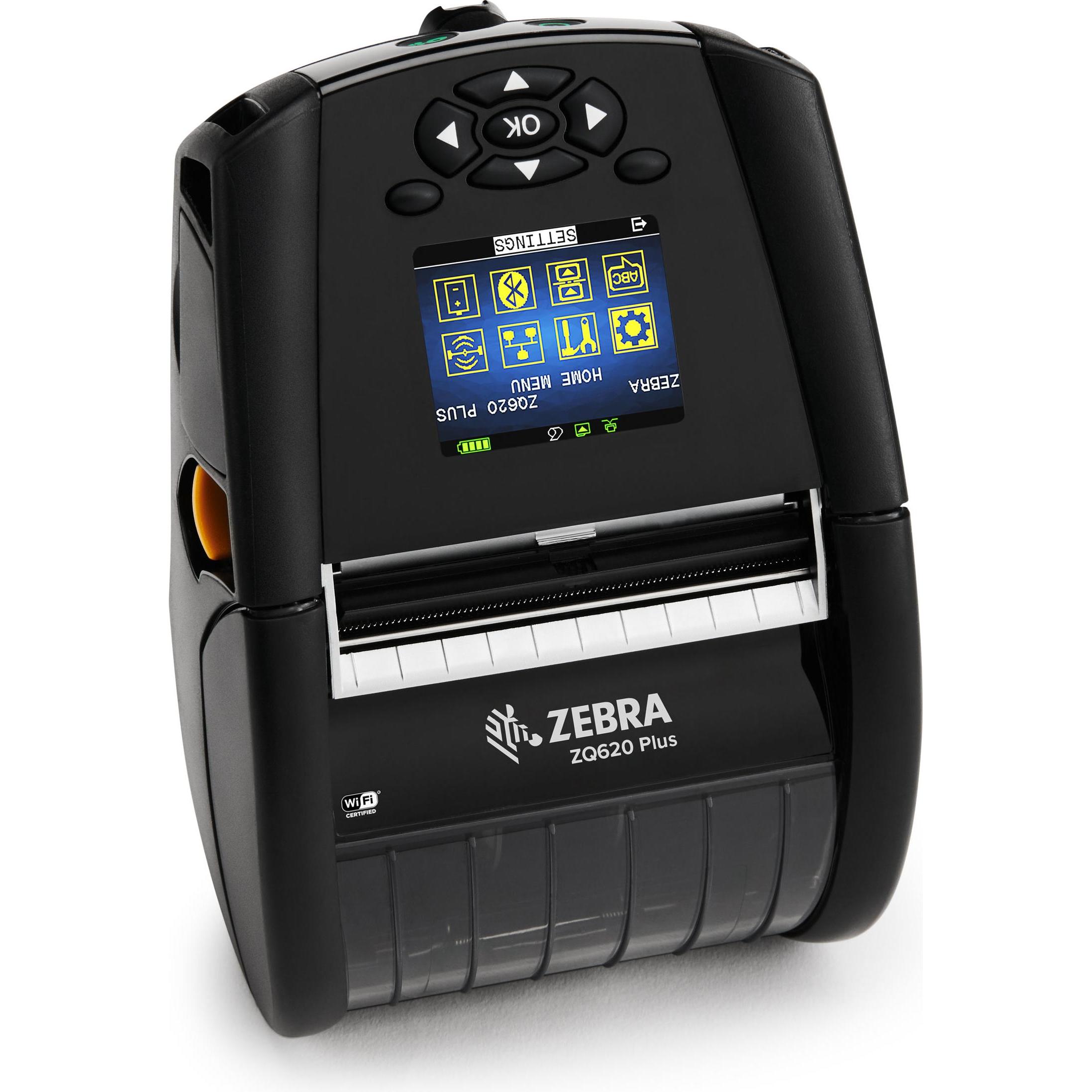 Thumbnail - Zebra DT Printer ZQ620 Plus 3"/72mm (203 dpi), Etikettendrucker, Schwarz