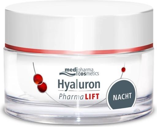 Immagine prodotto Medipharma cosmetici Hyaluron Pharma Lift Night Cream, 50 ml Crema (50 ml, Crema notte)