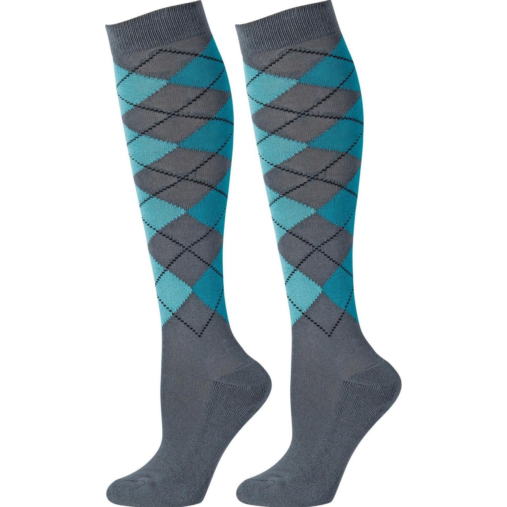Harry's Horse, Herren, Socken, socken argyle, Grau, (M, L)