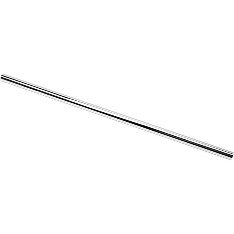 Barrow Kupfer Hardtube, 14/12mm - 490mm, Nickel (0.49 m, Metall), Wasserkühlung Schlauch, Silber