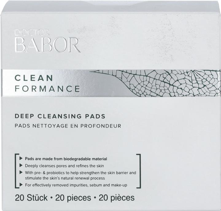 Image du produit Babor DOCTOR - Pads nettoyants en profondeur (Lingettes nettoyantes pour le visage, 200 ml)