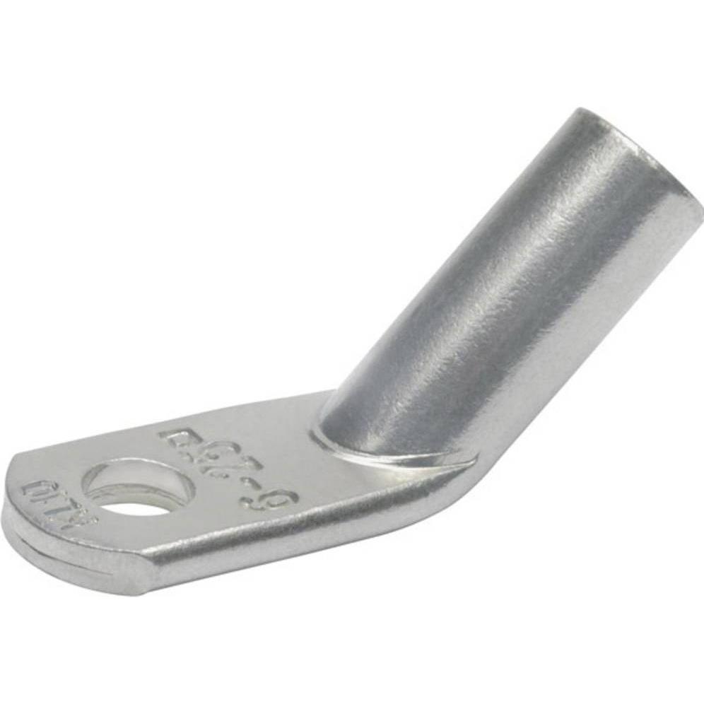 Klauke, Kabelverbindung, 166R1245. Produkttyp: Tubular ring lug, Verbindungstyp: Abgewinkelt, Produktfarbe: Edelstahl