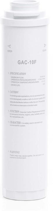 Actual product image Naturewater GAC-10F Active-coal Granulate Filter for Water Purification Spare Osmosis Cartridge
